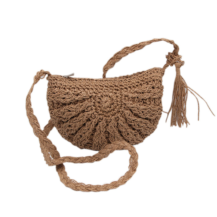 Tasche BOHO mit Puschel